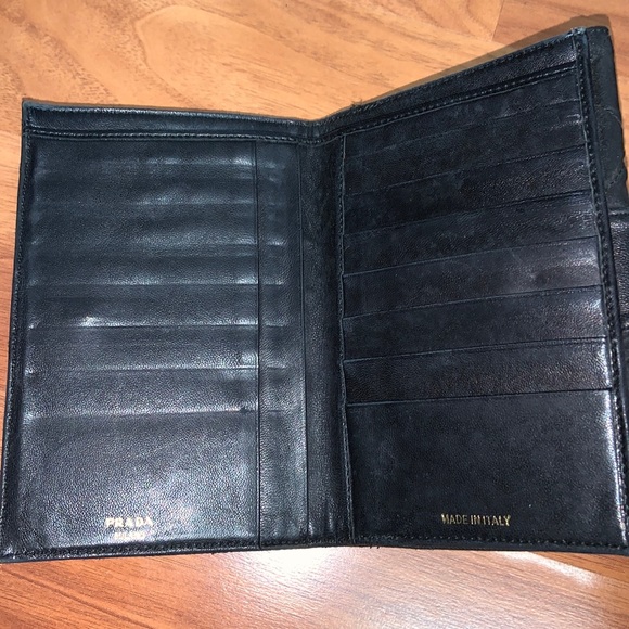 Prada Quilted Nylon Wallet with Leather Interior - Picture 9 of 16